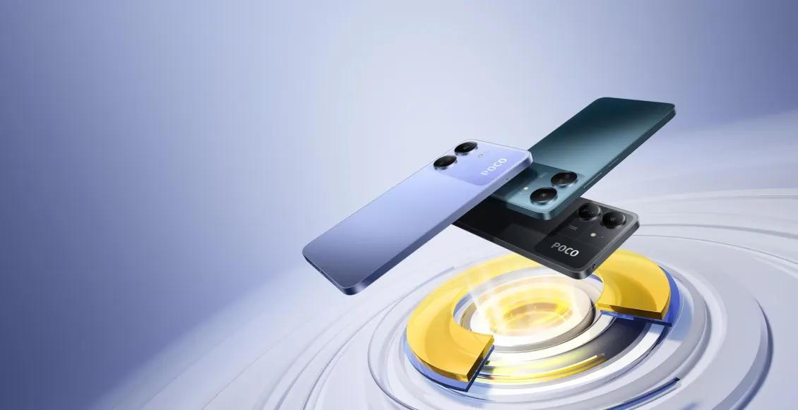 Смартфон Xiaomi Poco C65 8/256 ГБ синий (2sim) Смартфон Xiaomi Poco C65 8/256 ГБ синий (2sim) - 1