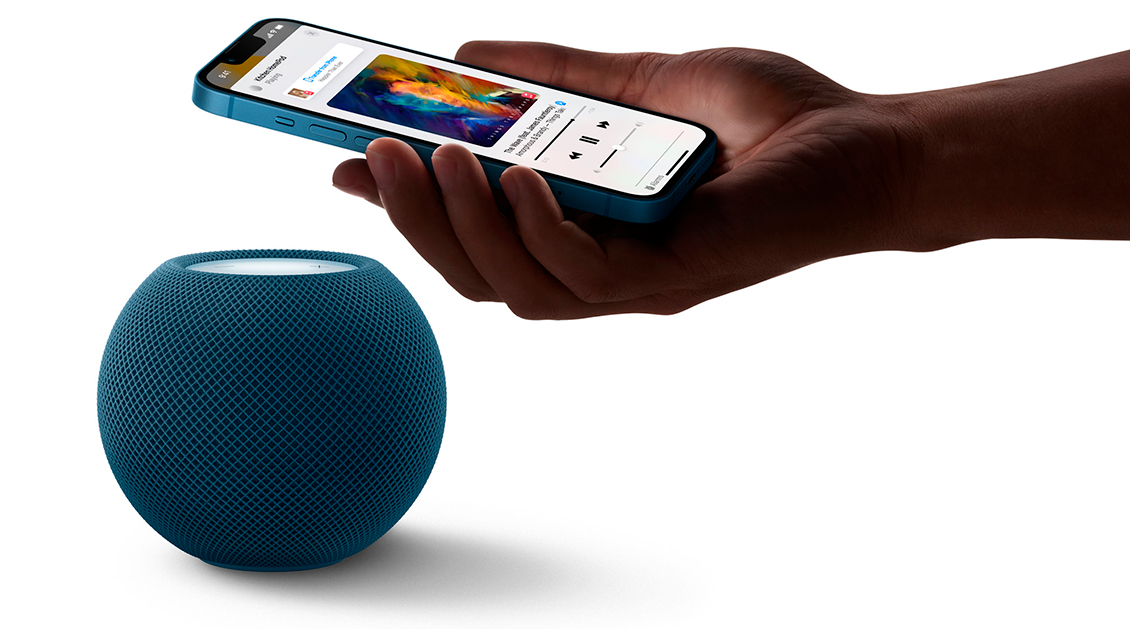 Умная колонка Apple HomePod Mini "серый космос" Умная колонка Apple HomePod Mini "серый космос" - 1