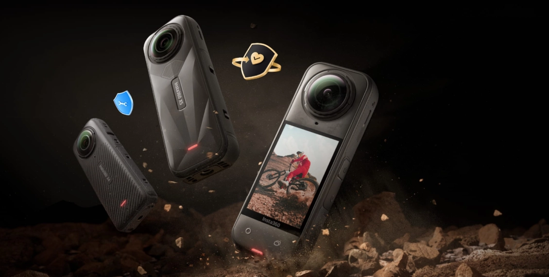 Экшн-камера Insta360 X5 чёрный (Essential Bundle) Экшн-камера Insta360 X5 чёрный (Essential Bundle) - 4