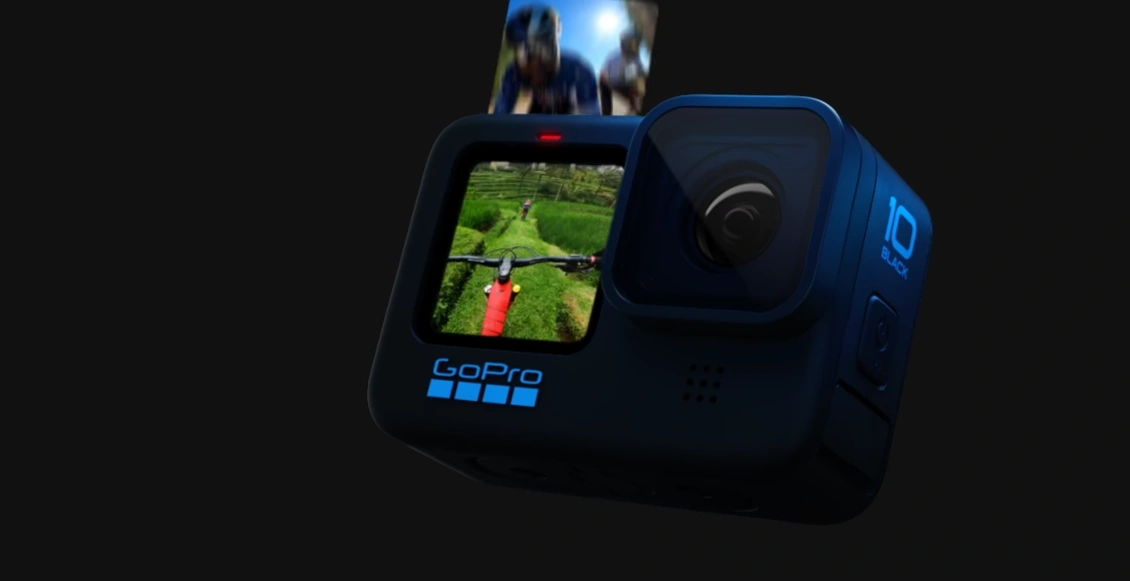 Экшн-камера GoPro Hero 10 Black Edition, чёрный Экшн-камера GoPro Hero 10 Black Edition, чёрный - 4