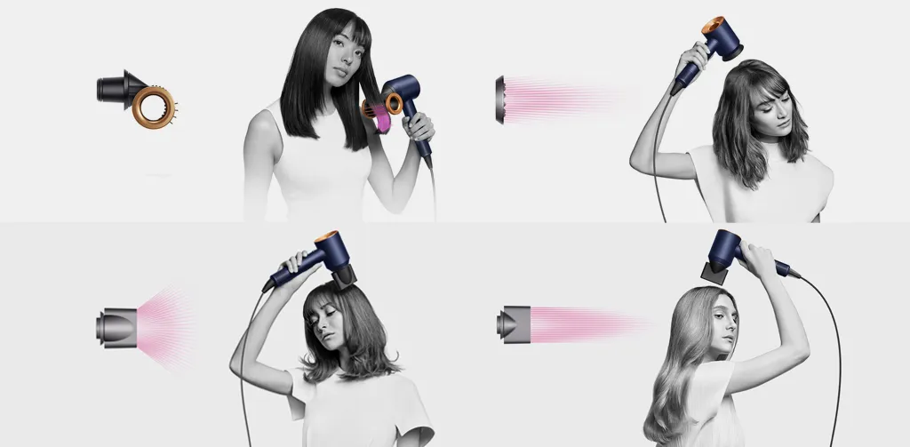 Фен Dyson Supersonic HD15 синий, медный (футляр) Фен Dyson Supersonic HD15 синий, медный (футляр) - 3