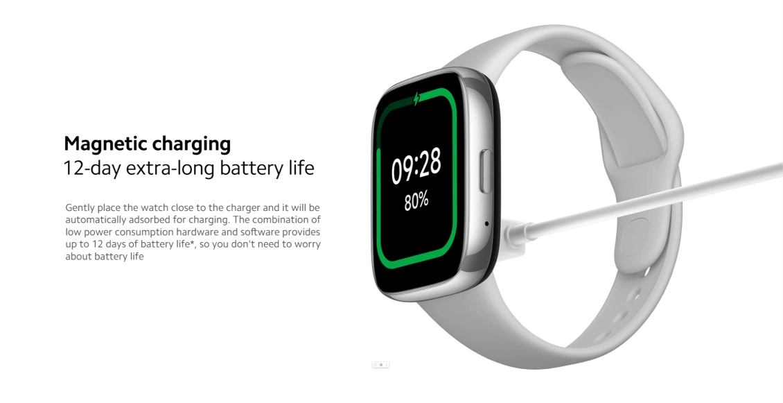 Умные часы Xiaomi Redmi Watch 3 Active чёрный Умные часы Xiaomi Redmi Watch 3 Active чёрный - 5