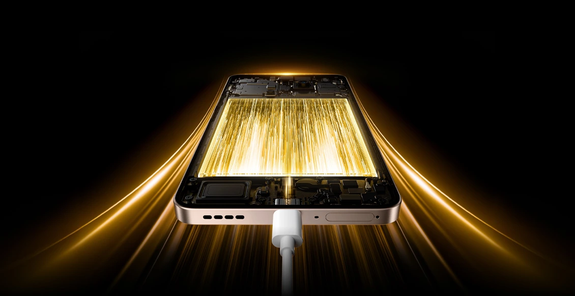 Смартфон Realme 13+ 5G 8/256 ГБ бронзовый (2sim) Смартфон Realme 13+ 5G 8/256 ГБ бронзовый (2sim) - 6
