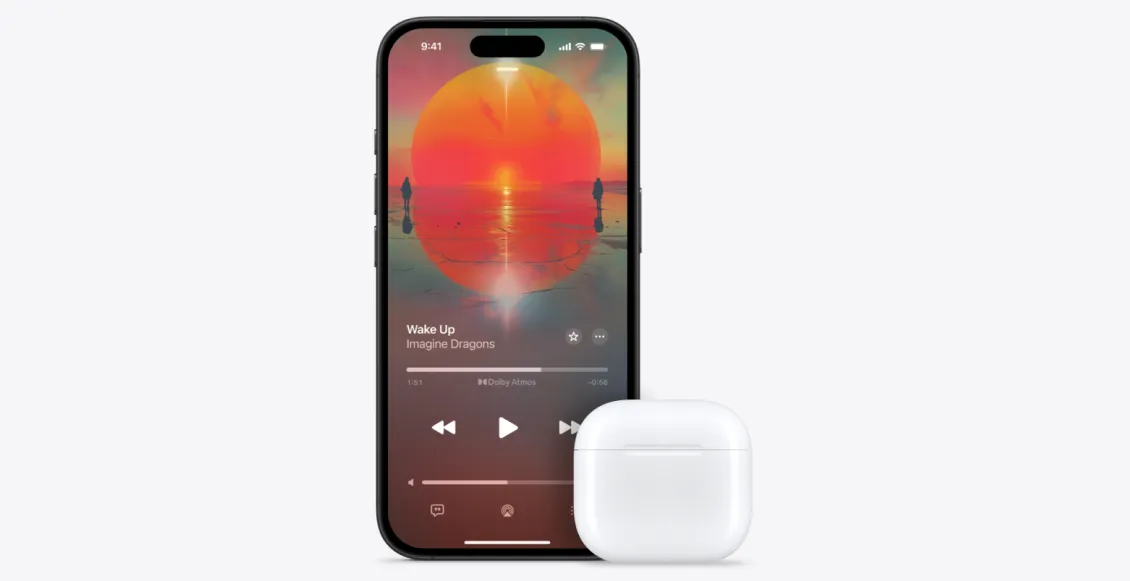 Беспроводные наушники Apple AirPods 4 (ANC) белый Беспроводные наушники Apple AirPods 4 (ANC) белый - 6