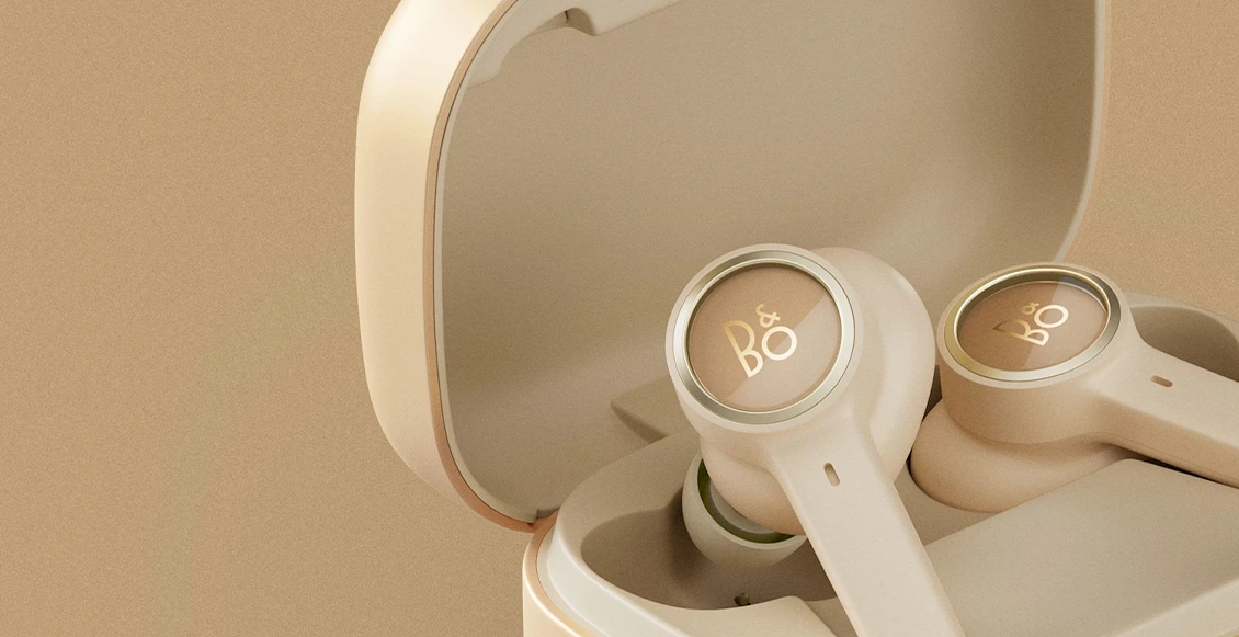 Беспроводные наушники Bang & Olufsen Beoplay EX чёрный антрацит - голубой Беспроводные наушники Bang & Olufsen Beoplay EX чёрный антрацит - голубой - 1