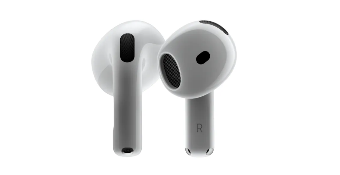 Беспроводные наушники Apple AirPods 4 (ANC) белый Беспроводные наушники Apple AirPods 4 (ANC) белый - 2
