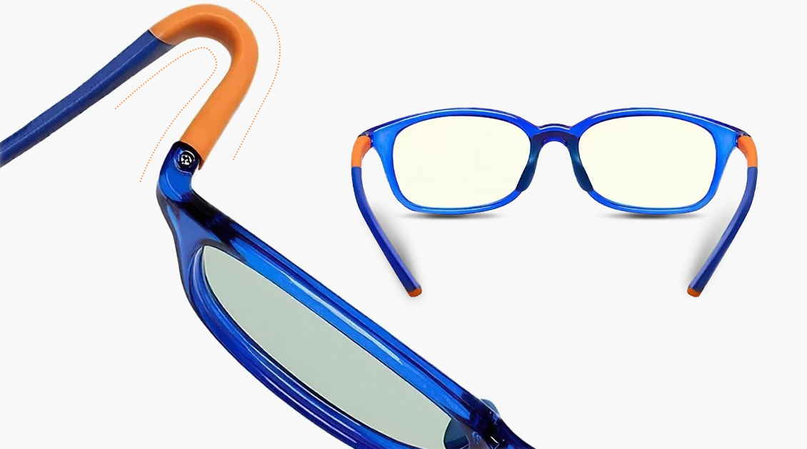 Компьютерные очки Xiaomi Mijia Childrens Computer Glasses розово-голубой Компьютерные очки Xiaomi Mijia Childrens Computer Glasses розово-голубой - 2