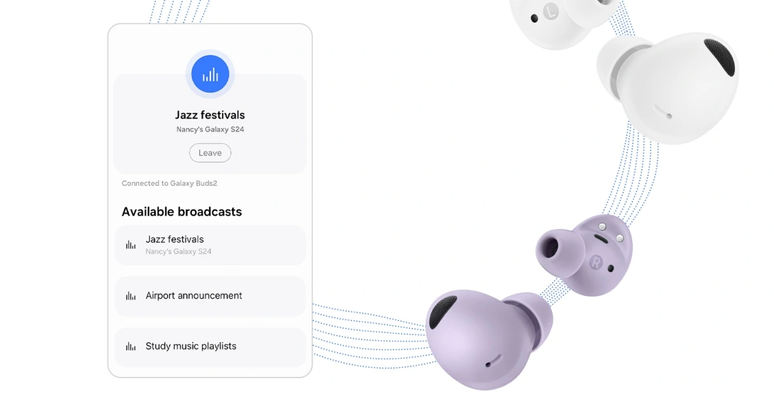 Беспроводные наушники Samsung Galaxy Buds 2 Pro фиолетовый Беспроводные наушники Samsung Galaxy Buds 2 Pro фиолетовый - 4
