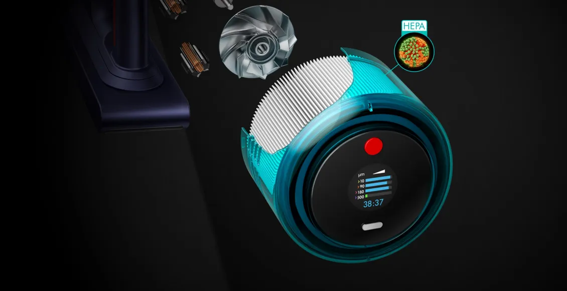 Беспроводной пылесос Dyson Gen5detect фиолетовый (SV23) Беспроводной пылесос Dyson Gen5detect фиолетовый (SV23) - 2