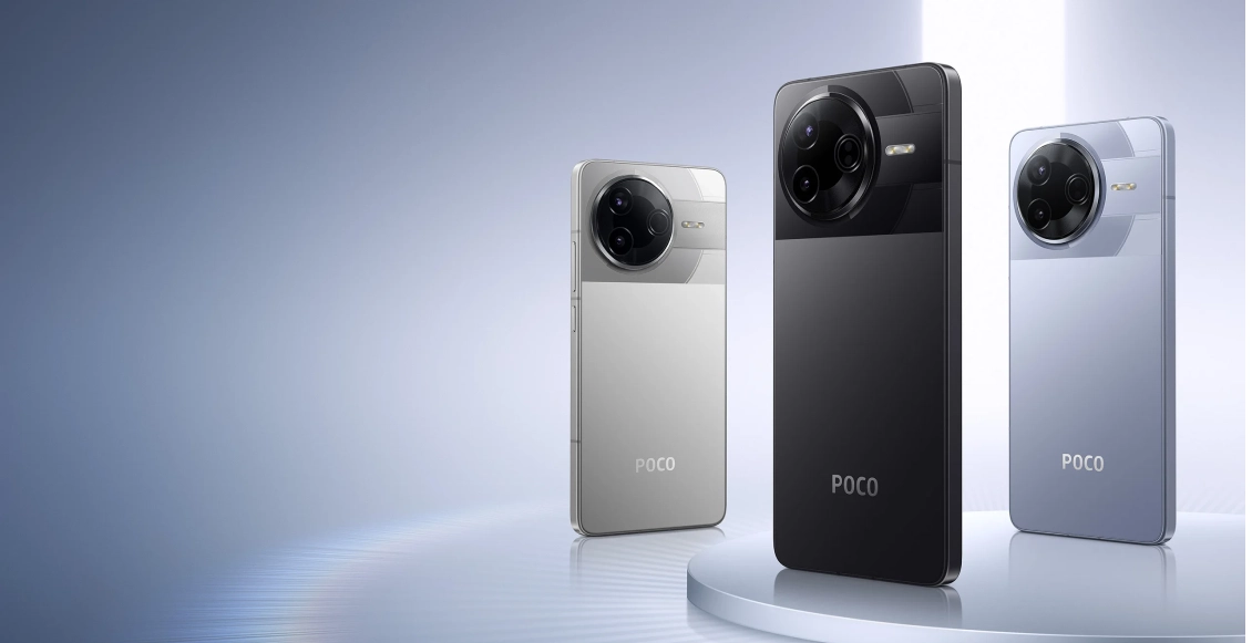 Смартфон Xiaomi Poco F7 Pro 12/512 ГБ голубой (2sim) Смартфон Xiaomi Poco F7 Pro 12/512 ГБ голубой (2sim) - 1