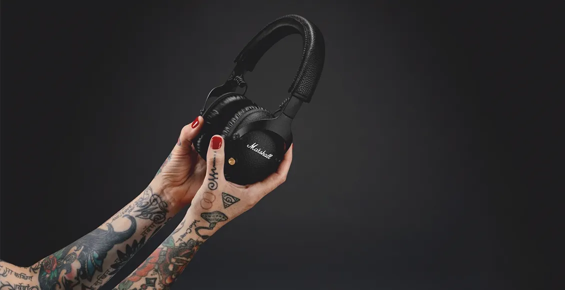 Беспроводные наушники Marshall Monitor 2 чёрный Беспроводные наушники Marshall Monitor 2 чёрный - 1