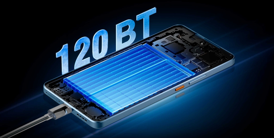Смартфон Realme GT 7T 12/256 ГБ "обсидиан" (2sim) Смартфон Realme GT 7T 12/256 ГБ "обсидиан" (2sim) - 5