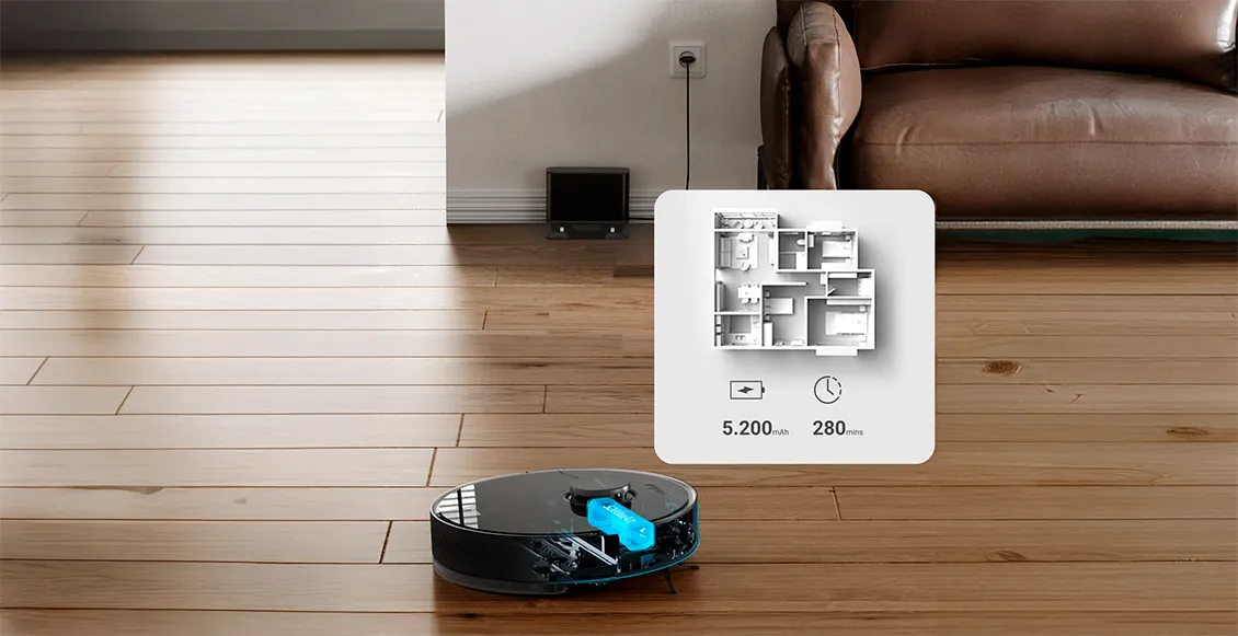 Робот-пылесос Xiaomi Dreame Bot D10s Pro чёрный Робот-пылесос Xiaomi Dreame Bot D10s Pro чёрный - 3