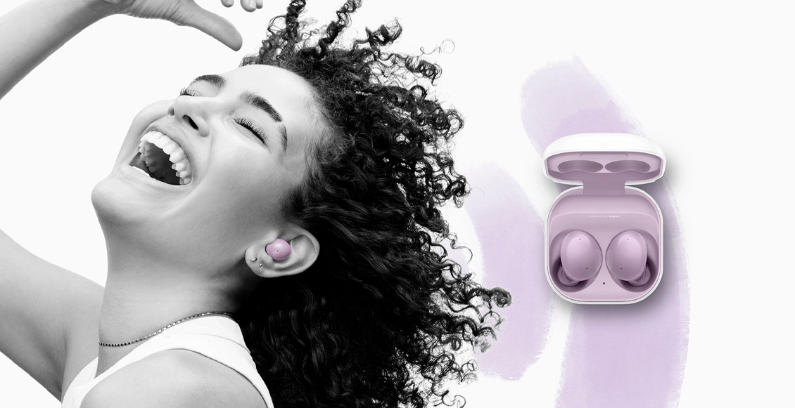 Беспроводные наушники Samsung Galaxy Buds 2 белый Беспроводные наушники Samsung Galaxy Buds 2 белый - 3