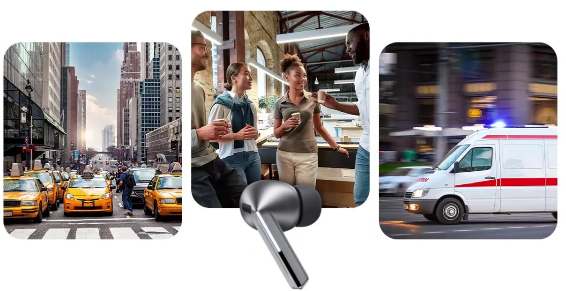 Беспроводные наушники Samsung Galaxy Buds 3 Pro серебро Беспроводные наушники Samsung Galaxy Buds 3 Pro серебро - 5