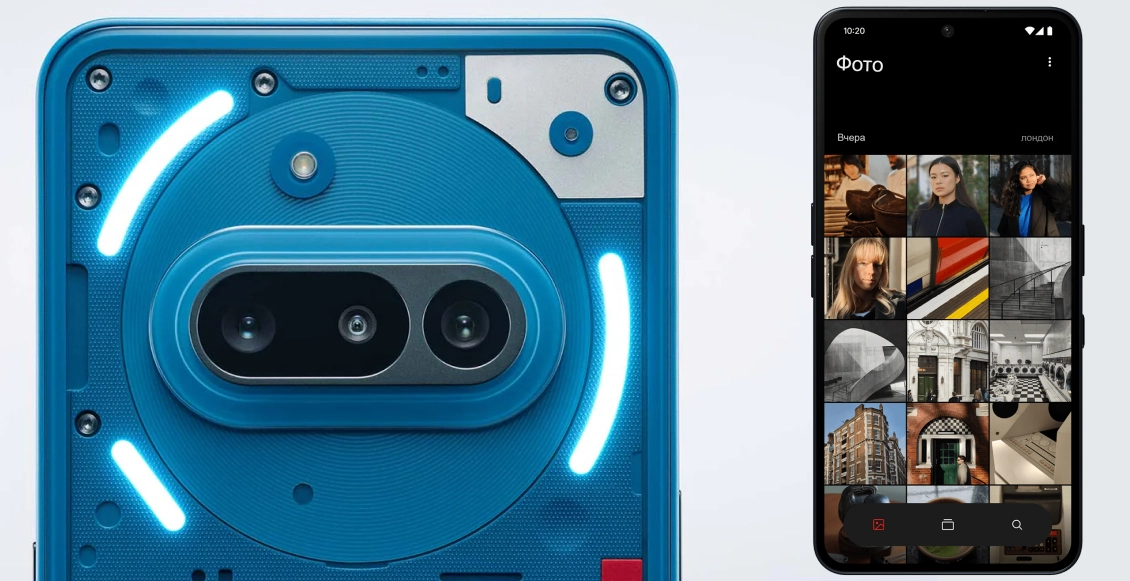Смартфон Nothing Phone (3a) 12/256 ГБ белый (2sim) Смартфон Nothing Phone (3a) 12/256 ГБ белый (2sim) - 2