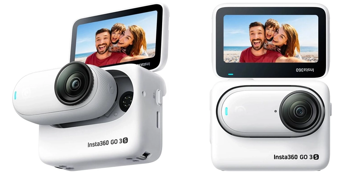 Экшн-камера Insta360 Go 3S 128 ГБ белый Экшн-камера Insta360 Go 3S 128 ГБ белый - 1