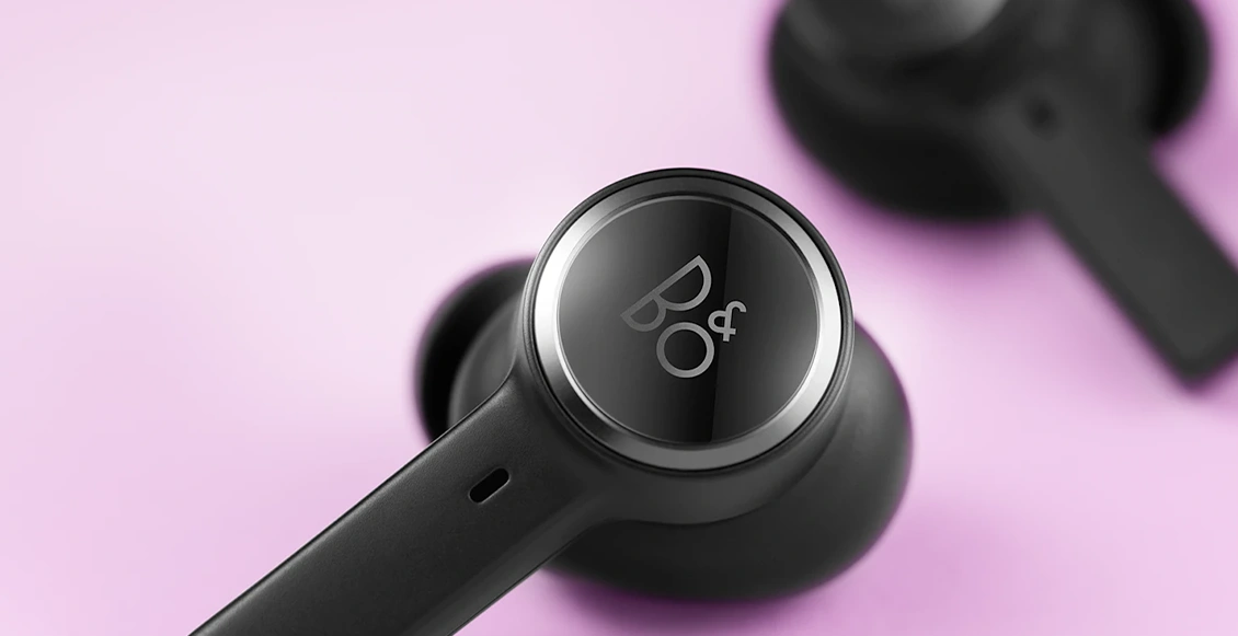 Беспроводные наушники Bang & Olufsen Beoplay EX чёрный антрацит - голубой Беспроводные наушники Bang & Olufsen Beoplay EX чёрный антрацит - голубой - 3