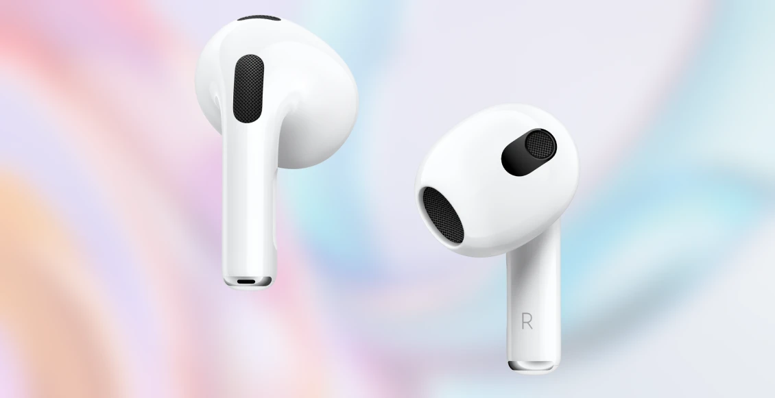 Беспроводные наушники Apple AirPods 3 градиент сине-фиолетовый (полная покраска) (5015,3017) Беспроводные наушники Apple AirPods 3 градиент сине-фиолетовый (полная покраска) (5015,3017) - 1