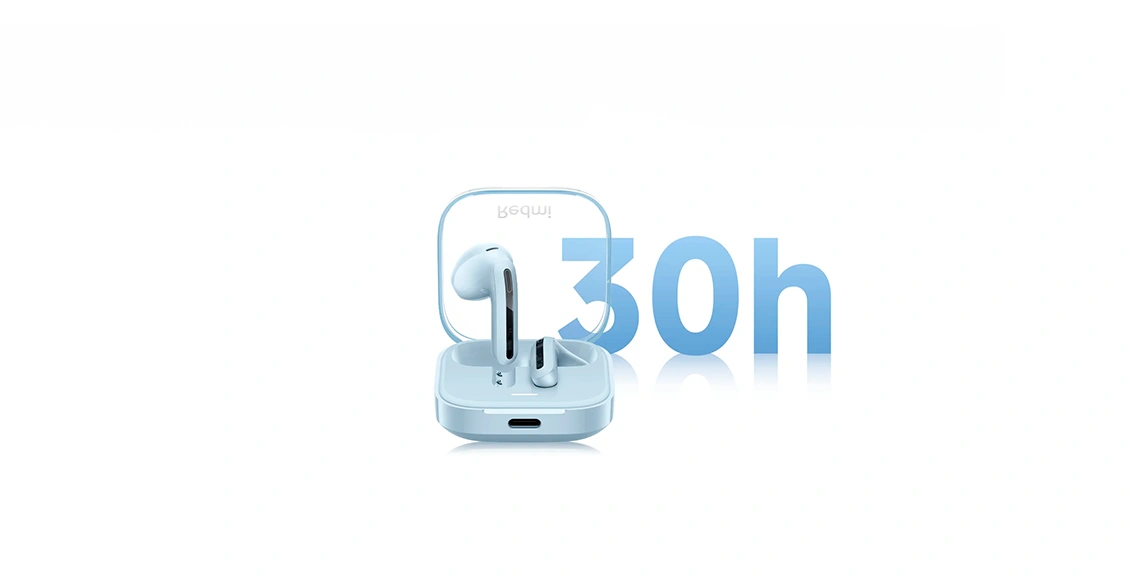 Беспроводные наушники Xiaomi Redmi Buds 6 Active / Vitality Edition чёрный Беспроводные наушники Xiaomi Redmi Buds 6 Active / Vitality Edition чёрный - 5