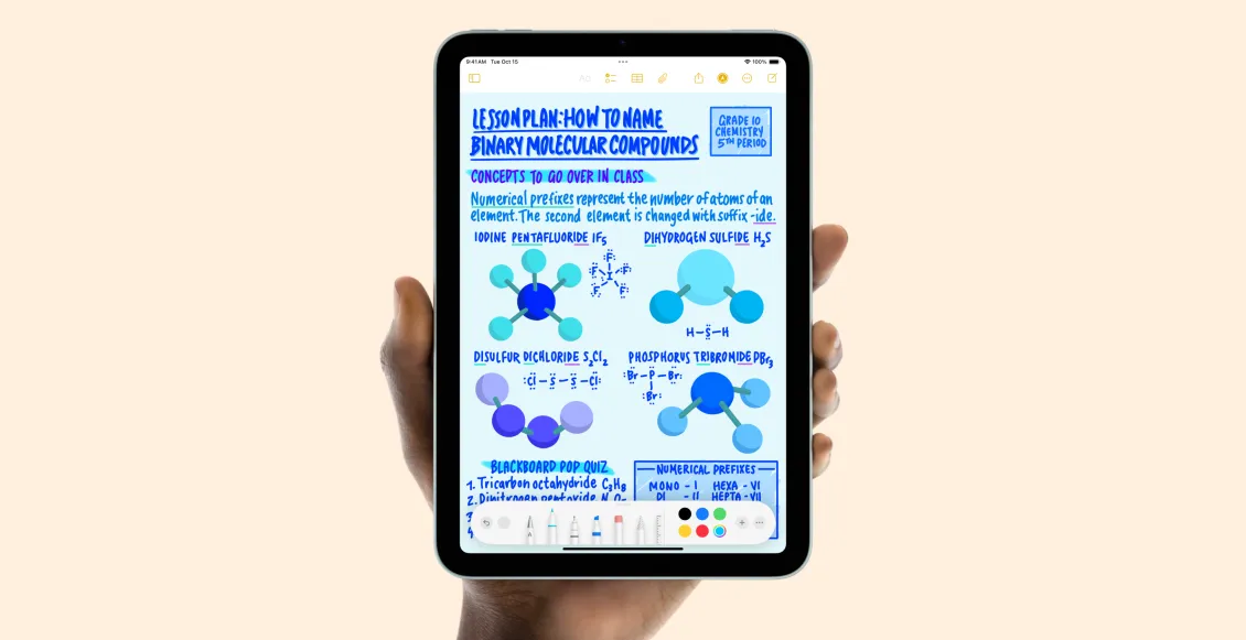 Планшет Apple iPad Mini (2024) A17 Pro Wi-Fi 128 ГБ голубой Планшет Apple iPad Mini (2024) A17 Pro Wi-Fi 128 ГБ голубой - 2