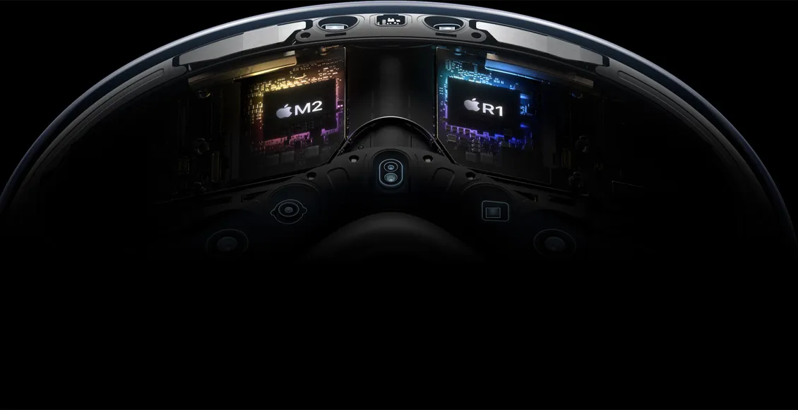 Очки смешанной реальности Apple Vision Pro (2024) M2 1 ТБ серый Очки смешанной реальности Apple Vision Pro (2024) M2 1 ТБ серый - 4