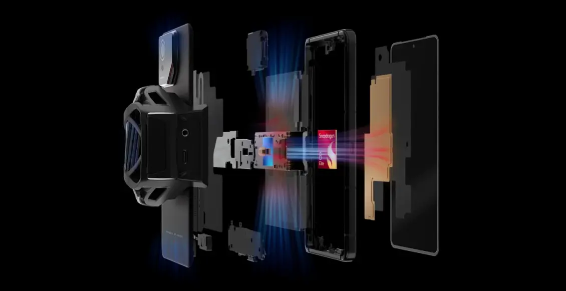 Смартфон ASUS ROG Phone 9 12/512 ГБ белый (2sim) Смартфон ASUS ROG Phone 9 12/512 ГБ белый (2sim) - 5