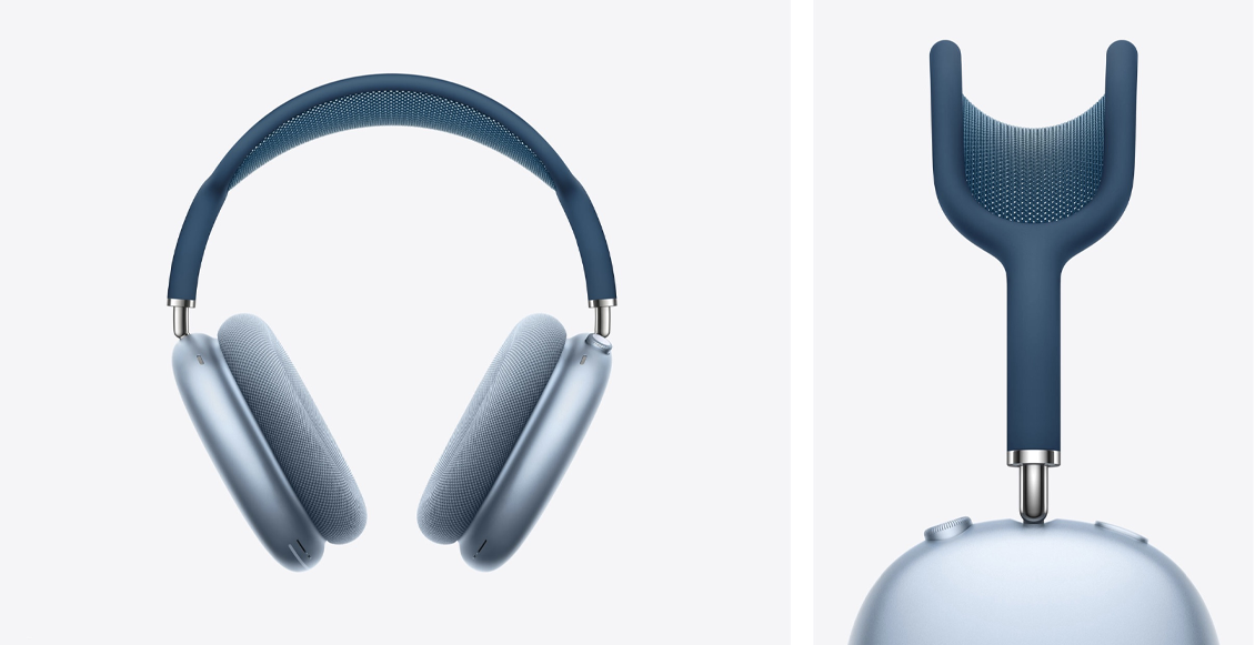 Беспроводные наушники Apple AirPods Max (Lightning) (Уценка) "голубое небо" (отличное состояние, витринный образец) Беспроводные наушники Apple AirPods Max (Lightning) (Уценка) "голубое небо" (отличное состояние, витринный образец) - 3