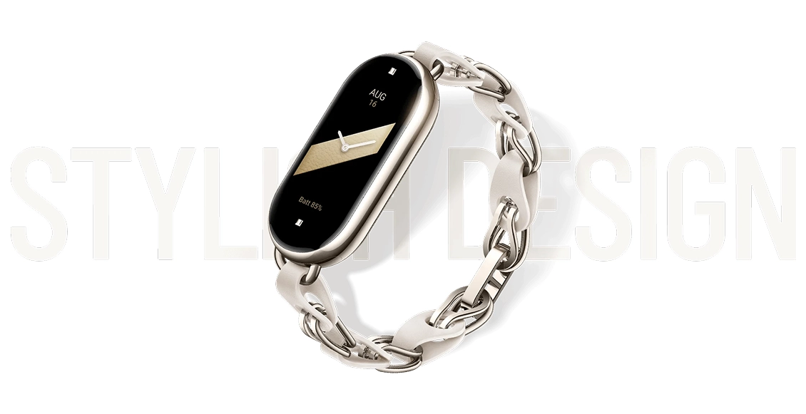 Фитнес-браслет Xiaomi Smart Band 8 белый (GL) Фитнес-браслет Xiaomi Smart Band 8 белый (GL) - 1