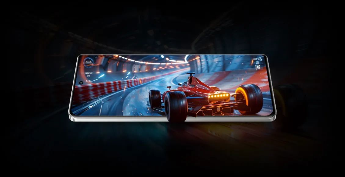 Смартфон Realme GT 6T 12/256 ГБ "зеркальный серебрянный" (2sim) Смартфон Realme GT 6T 12/256 ГБ "зеркальный серебрянный" (2sim) - 2
