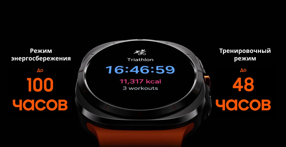 Умные часы Samsung Galaxy Watch Ultra 47мм (LTE) "белый титан" Умные часы Samsung Galaxy Watch Ultra 47мм (LTE) "белый титан" - 5