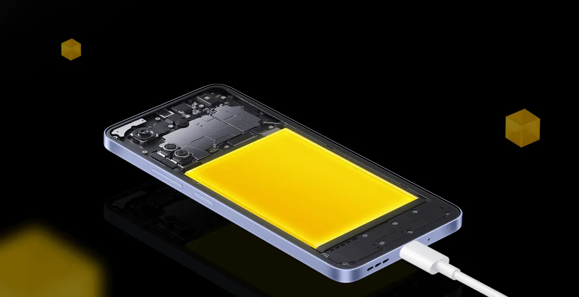 Смартфон Xiaomi Poco C65 8/256 ГБ синий (2sim) Смартфон Xiaomi Poco C65 8/256 ГБ синий (2sim) - 4