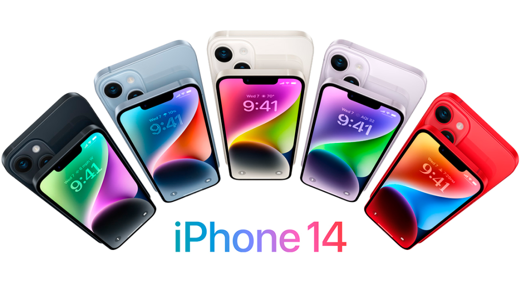 Смартфон Apple iPhone 14 128 ГБ "тёмная ночь" (2sim) Смартфон Apple iPhone 14 128 ГБ "тёмная ночь" (2sim) - 1