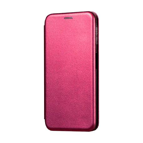 Чехол-книжка для Apple iPhone 5 / 5s / SE искусственная кожа, фуксия - 2