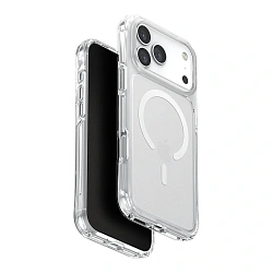 Клип-кейс (накладка) UNIQ Lifepro Xtreme MagSafe для Apple iPhone 17 Pro Max полиуретан, прозрачный