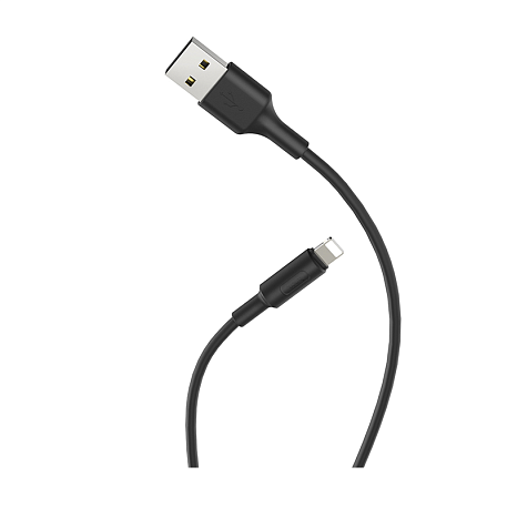 Дата-кабель Hoco X25 Lightning 1 м, чёрный - 2