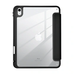 Чехол-книжка WIWU Protective Case JD-105 для Apple iPad Air 13" (2024 / 2025 / 2026) / iPad Pro 12.9" (2018 / 2022) искусственная кожа, чёрный