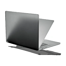 Клип-кейс (накладка) uBear Ice для Apple MacBook Pro 14" (2021 - 2026) поликарбонат, силикон, затемнённый