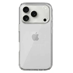 Клип-кейс (накладка) для Apple iPhone 17 Pro силикон, прозрачный