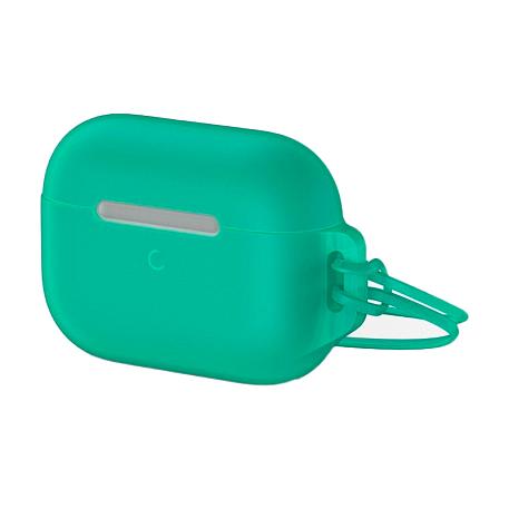 Кобура Baseus Jelly Lanyard для Apple AirPods Pro силикон, бирюзовый - 2