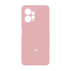 Клип-кейс (накладка) для Xiaomi Redmi Note 12 силикон, розовый