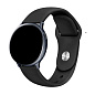Спортивный ремешок для Samsung Watch 22mm силикон чёрный