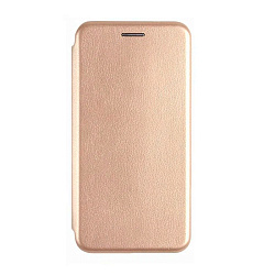 Чехол-книжка для Xiaomi Redmi 10 искусственная кожа, золотой