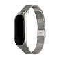 Браслет (застежка) Миланский сетчатый для Mi Band 5 / 6 сталь серебристый