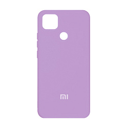 Клип-кейс (накладка) Silicone cover закрытый для Xiaomi Redmi 9c силикон, лавандовый