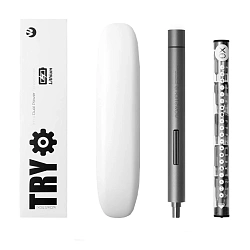 Электрическая отвертка Xiaomi WowStick 1F+ TRY (20 предметов) (Уценка) серый