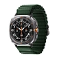 Ремешок Trail для Samsung Galaxy Watch Ultra нейлон зелёный