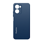 Клип-кейс (накладка) для Realme C33 силикон, тёмно-синий