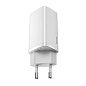 Сетевое зарядное устройство Baseus GaN Lite C+U 65 Вт белый - 2