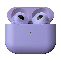 Беспроводные наушники Apple AirPods 3 лавандовый матовый (полная покраска)